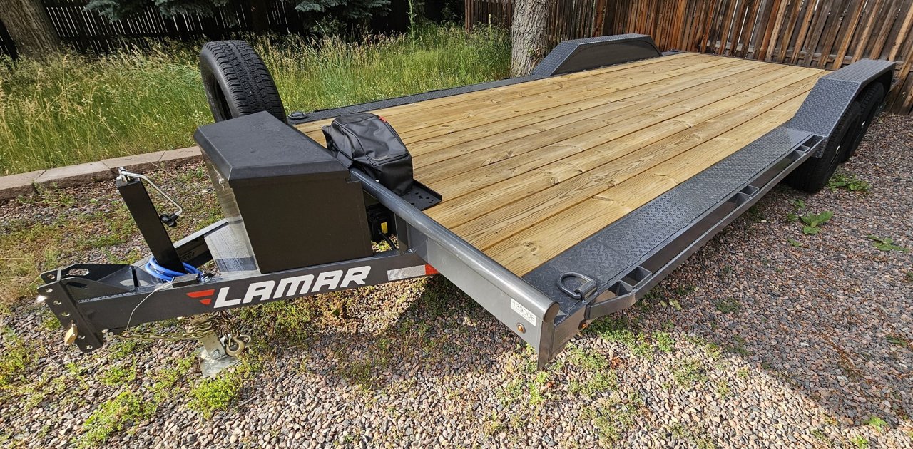 Trailer tongue and winch